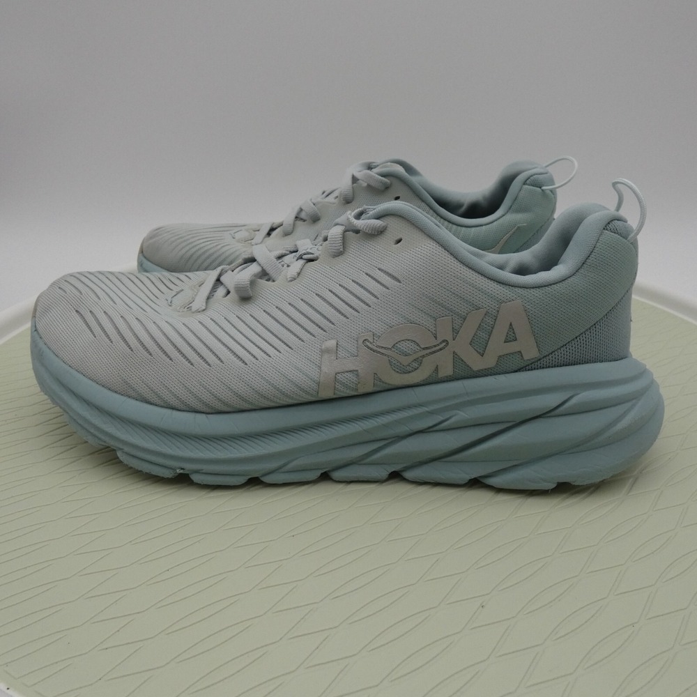 Hoka One One Rincon 3 1119396-IFCB Womens US 7B Running Shoes Ice Blue Sneakers